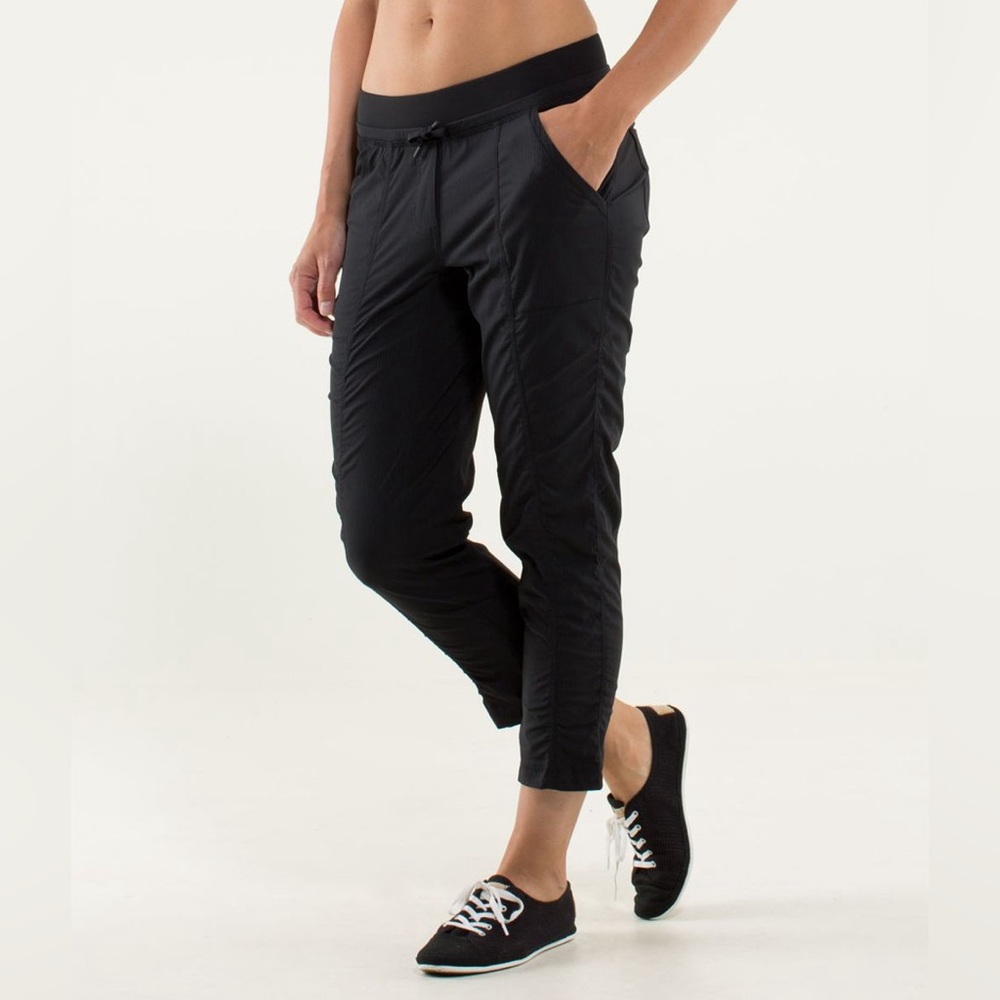 lululemon athletica Black Track Jogger Pants